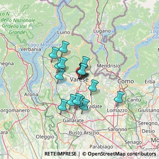 Mappa Via Giuseppe Mazzini, 21100 Varese VA, Italia (9.39471)
