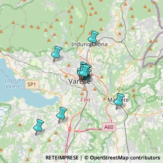 Mappa Via Vittorio Veneto, 21100 Varese VA, Italia (2.35091)