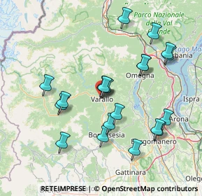 Mappa Via Gippa, 13019 Varallo VC, Italia (15.128)