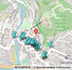 Mappa Via Gippa, 13019 Varallo VC, Italia (0.2205)