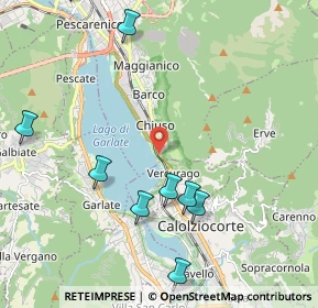 Mappa Via Giuseppe Brini, 23900 Lecco LC, Italia (3.49353)