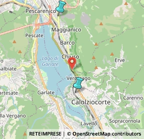 Mappa Via Giuseppe Brini, 23900 Lecco LC, Italia (4.20167)