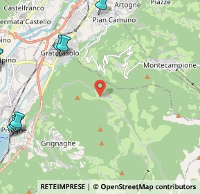 Mappa Via San Lorenzo, 25055 Pisogne BS, Italia (3.69091)