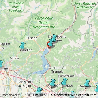 Mappa Via Leonardo Da Vinci, 24062 Costa Volpino BG, Italia (27.4225)