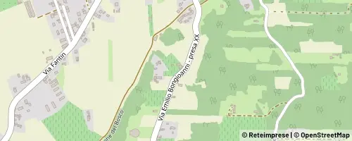 Mappa Crocetta del Montello