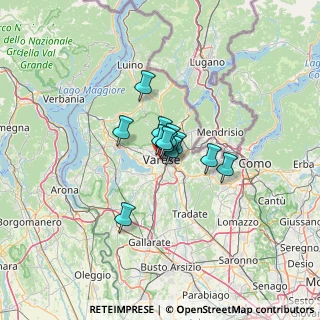 Mappa Via S. Francesco D'Assisi, 21100 Varese VA, Italia (6.20417)
