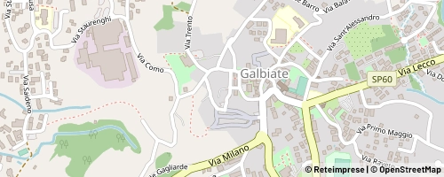 Mappa Galbiate