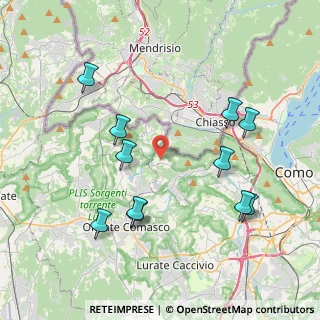 Mappa Via Prè, 22020 Colverde CO, Italia (4.19909)