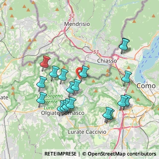 Mappa Via Prè, 22020 Colverde CO, Italia (4.08947)