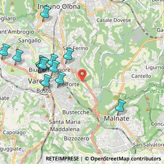 Mappa Via Peschiera, 21100 Varese VA, Italia (2.39769)