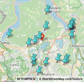 Mappa 22030 Eupilio CO, Italia (9.3635)