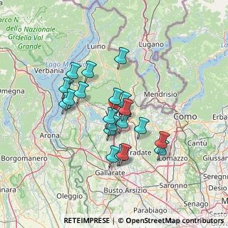 Mappa Via Evaristo Trentini, 21100 Varese VA, Italia (11.415)