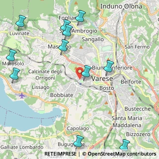 Mappa Via Evaristo Trentini, 21100 Varese VA, Italia (2.82818)