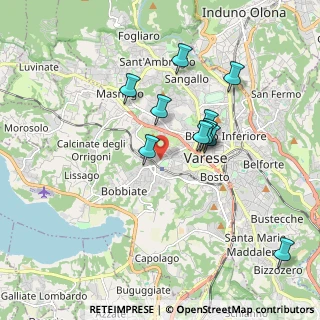 Mappa Via Evaristo Trentini, 21100 Varese VA, Italia (1.62909)