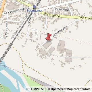 Mappa Via Ex Bombardieri, 14, 31010 Susegana, Treviso (Veneto)