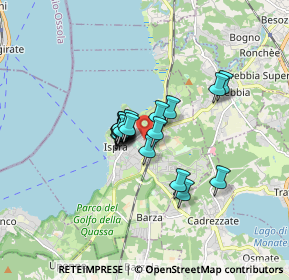 Mappa Via Baragiola, 21027 Ispra VA, Italia (1.027)