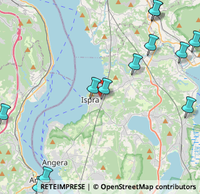 Mappa Via Baragiola, 21027 Ispra VA, Italia (5.795)