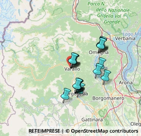 Mappa Piazza Antonini, 13019 Varallo VC, Italia (10.506)