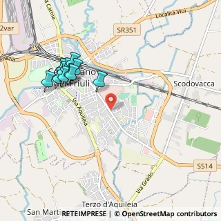 Mappa Via Terza Armata, 33052 Cervignano del Friuli UD, Italia (1.01182)
