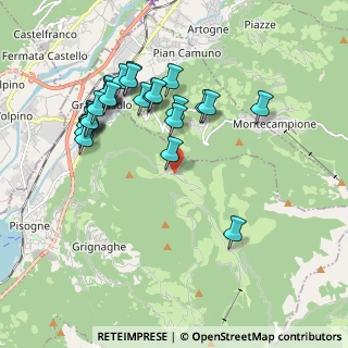 Mappa Str. Cumunale per Frane, 25055 Pisogne BS, Italia (1.97778)