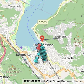 Mappa Via Torno, 22100 Como CO, Italia (0.79357)