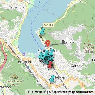 Mappa Via Torno, 22100 Como CO, Italia (0.794)