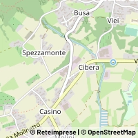 Mapa Borso del Grappa