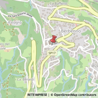 Mappa Piazza roma 12, 24030 Berbenno, Bergamo (Lombardia)