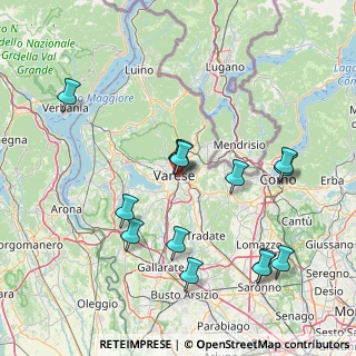 Mappa Via Gradisca, 21100 Varese VA, Italia (16.135)