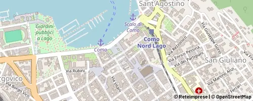 Mappa Como