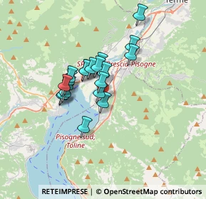 Mappa Via Agostino Caggioli, 25055 Pisogne BS, Italia (2.5095)