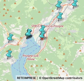 Mappa Via Agostino Caggioli, 25055 Pisogne BS, Italia (4.55)