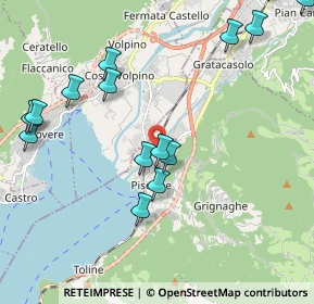 Mappa Via Agostino Caggioli, 25055 Pisogne BS, Italia (2.54938)