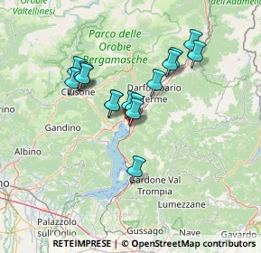 Mappa Via Agostino Caggioli, 25055 Pisogne BS, Italia (11.4525)