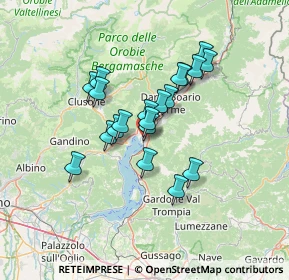 Mappa Via Agostino Caggioli, 25055 Pisogne BS, Italia (10.3535)