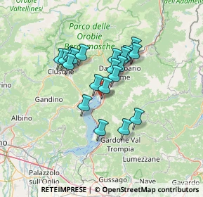 Mappa Via Agostino Caggioli, 25055 Pisogne BS, Italia (10.5295)
