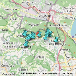 Mappa Via Al Ronco, 22020 Cavallasca CO, Italia (1.2315)