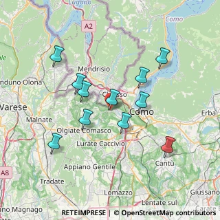 Mappa Parè, 22020 Cavallasca CO, Italia (6.72273)