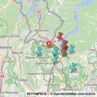 Mappa Parè, 22020 Cavallasca CO, Italia (5.87182)