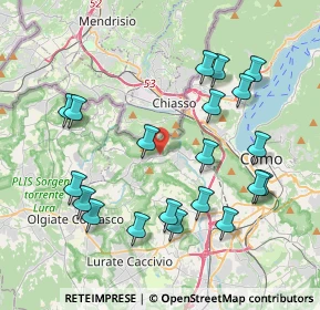 Mappa Via Al Ronco, 22020 Cavallasca CO, Italia (4.2065)