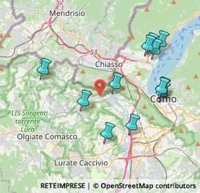 Mappa Via Al Ronco, 22020 Cavallasca CO, Italia (4.06)