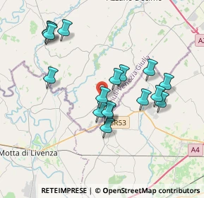 Mappa 33076 Pravisdomini PN, Italia (3.46)