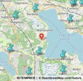 Mappa 21024 Biandronno VA, Italia (3.30727)