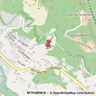 Mappa Via Giasca, 8, 22020 San Fermo della Battaglia, Como (Lombardia)