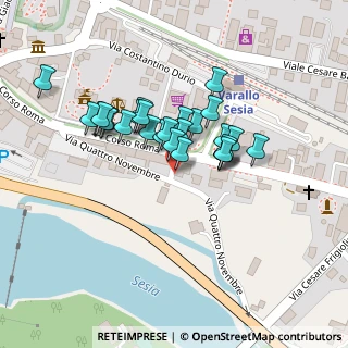 Mappa Via Pietro Stampa, 13019 Varallo VC, Italia (0.08214)