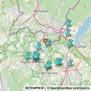 Mappa Via Per Pare', 22041 Colverde CO, Italia (3.99733)