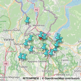 Mappa Via Per Pare', 22041 Colverde CO, Italia (6.92867)