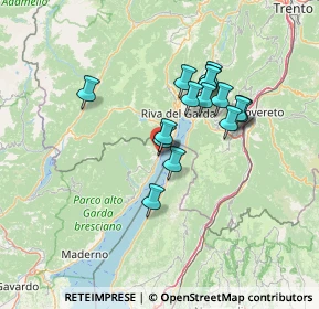 Mappa 25010 Limone Sul Garda BS, Italia (11.1875)