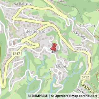 Mappa Via Europa, 42, 24030 Berbenno BG, Italia, 24030 Berbenno, Bergamo (Lombardia)