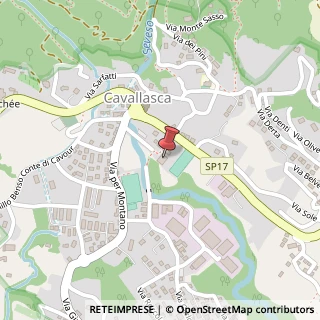 Mappa Via Carlo Imbonati, 1, 22020 Cavallasca, Como (Lombardia)